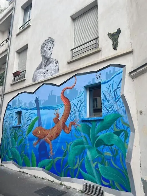 Luxe Chic Aux Buttes-aux-cailles A 5min Du Metro, Parking Prive Disponible Paris