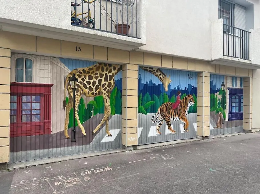 Apartment Luxe Chic Aux Buttes-aux-cailles A 5min Du Metro, Parking Prive Disponible *